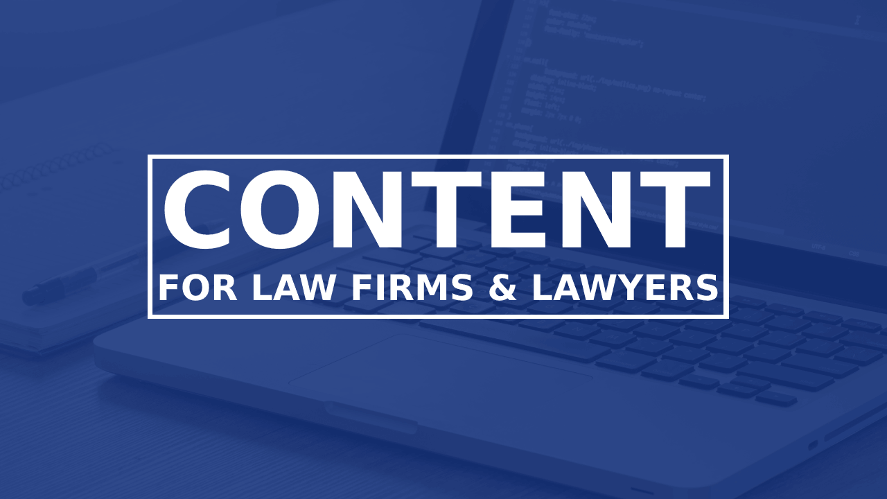 content for law firms